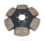 Tenaci special sinter clutch disc 200 mm - 6 pucks (7,0 mm) thickness