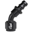 An8 hose end 45 ° Push On