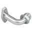 Oil return flang - AN12 long 90° Steel