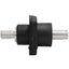 Läbiviik aku kaablile (5,7mm Quick connector – kaablikinga) must