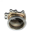 Garrett 5-bolt outlet to 3" V-band (GT/GTX 30/35)