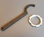 Ratchet nut and ratchet wrench for kick-out bearings (Adjustable)