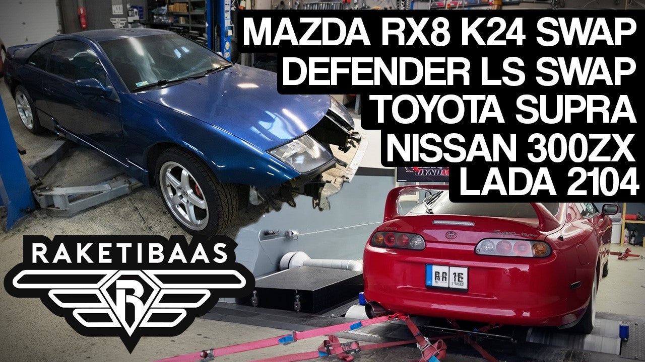 Toyota Supra, Nissan 300ZX, Lada 2104, Defender LS swap, Mazda RX8 K24 – Rocket Speed Shop