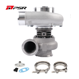 Turbocharger Pulsar PSR 6062E 700HP .82 Stainless Steel 2.5" V-Band Inlet 3" V-Band Outlet Ball Bearing Peamine pilt