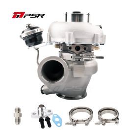 Turbocharger Pulsar PSR 5449G 660HP .72 Stainless Steel 2.5" V-Band Inlet 3" V-Band Outlet Ball Bearing