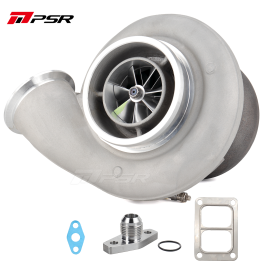 Turbocharger Pulsar PSR 475DG 1.58 T6 Divided Inlet 3/4" Marmon Outlet Ball Bearing Peamine pilt