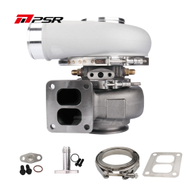 Turbocharger Pulsar PSR 6270G 900HP T51R Mod 1.06A/R T4 Divided Inlet V-Band Outlet 4 OD Tubing Peamine pilt
