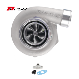 Turbocharger Pulsar PSR 6766E 935HP .86 T3 Divided Inlet 3" V-Band Outlet Ball Bearing Peamine pilt