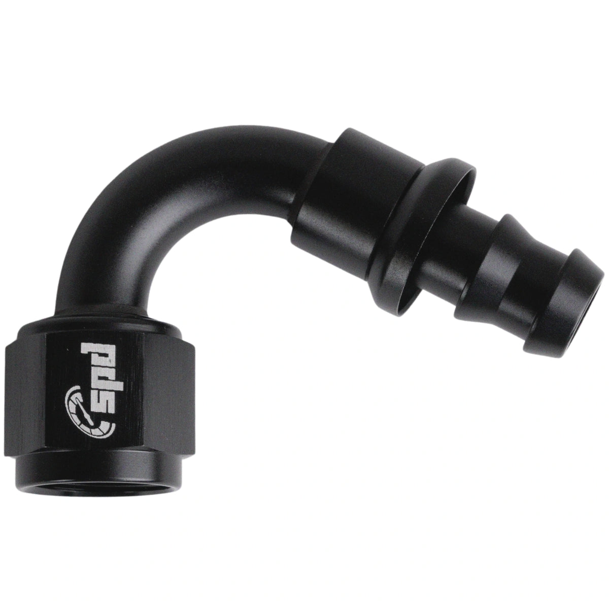 An4 hose end 120 ° Push On