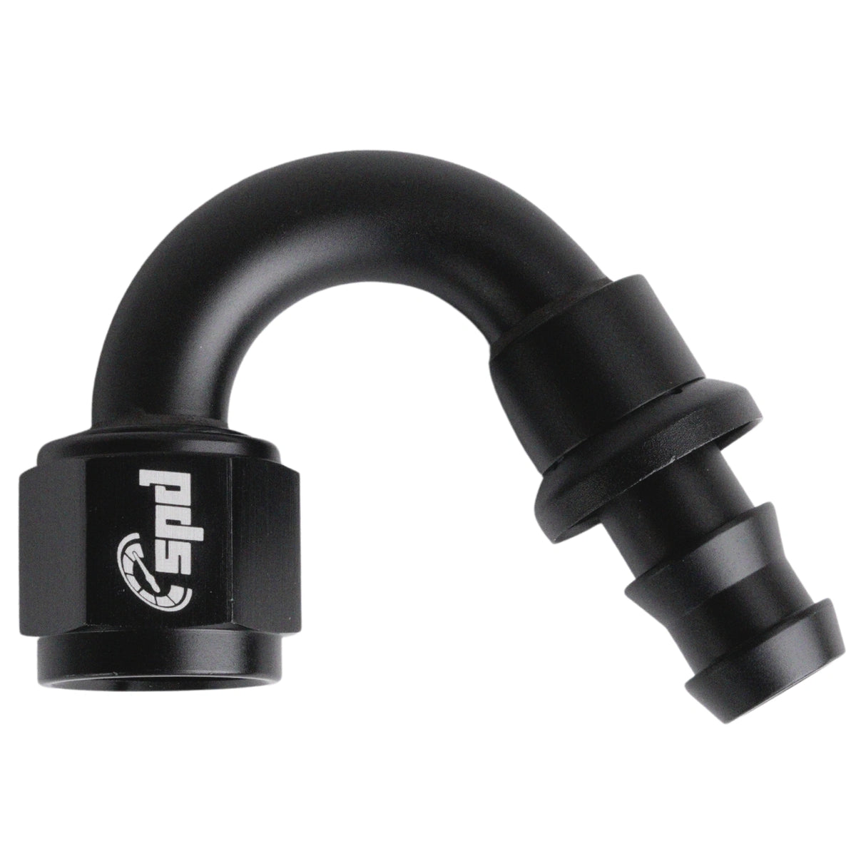 AN6 hose end 150 ° Push On
