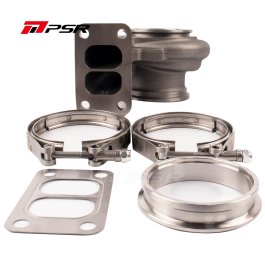 Pulsar PSR 62G Turbine Housing for 5862G 6262G 6862G Turbos T3 Divided Inlet V-Band Outlet 0.86A/R Main image