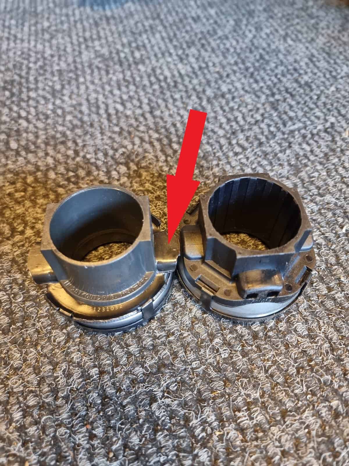 2-step STD release bearing BMW ZF with 35 mm axle for standard clutch