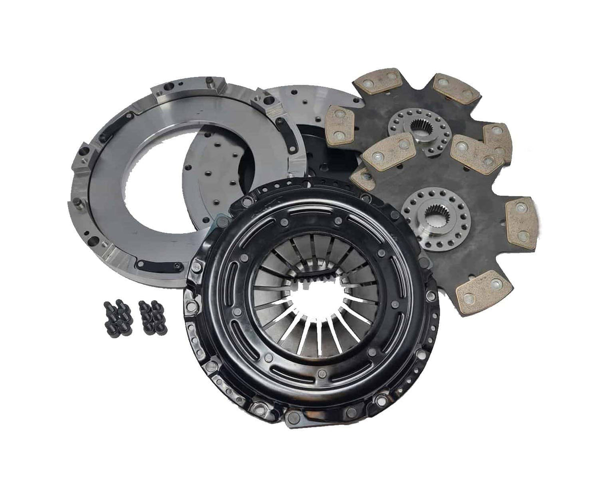 Tenaci "black" modular kit - 2-disc - 240 mm for Volvo Redblock (1500Nm) Peamine pilt