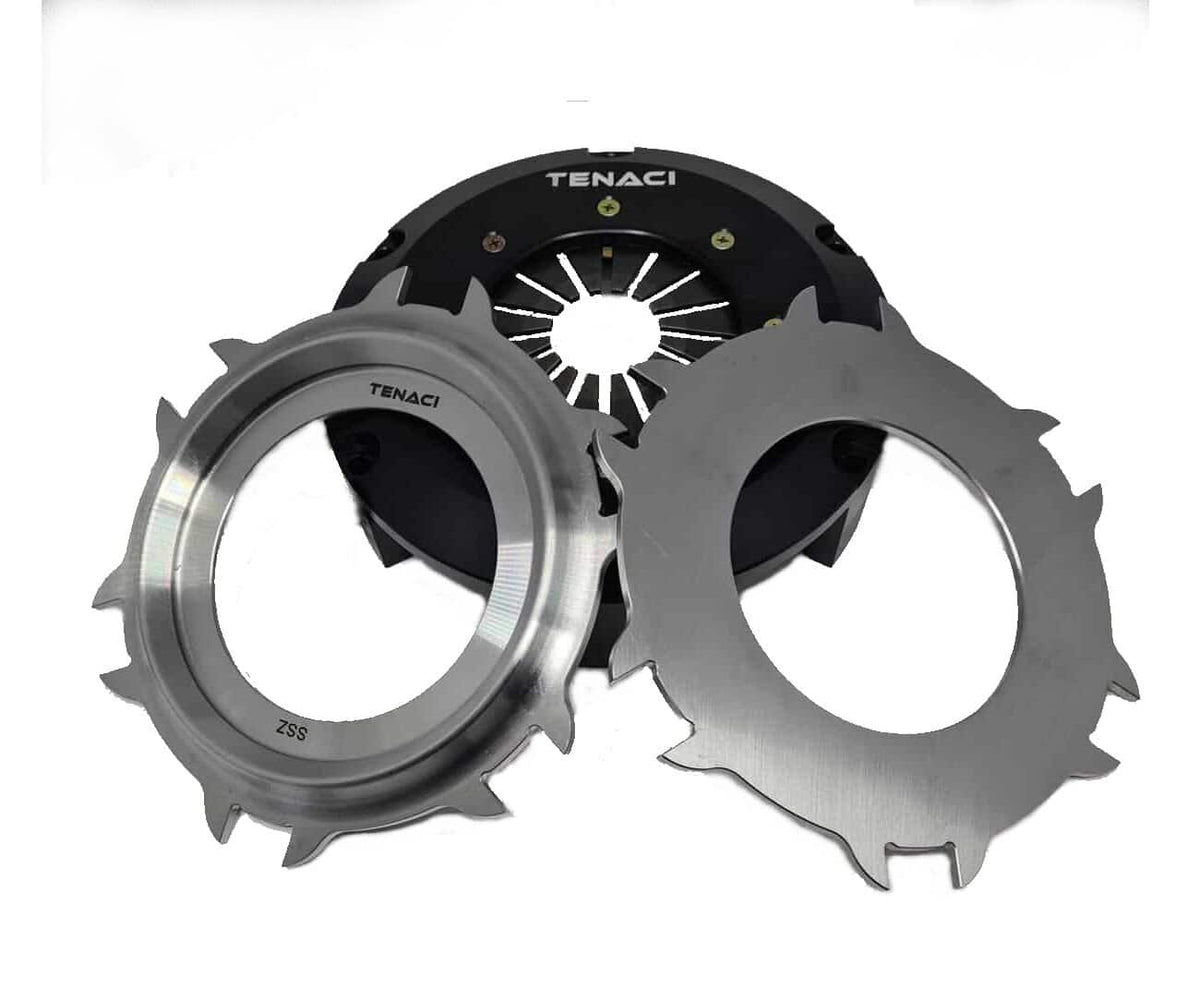 Tenaci 2 disc clutch cover 184 mm with topfloater and middle floater - 1250 Nm