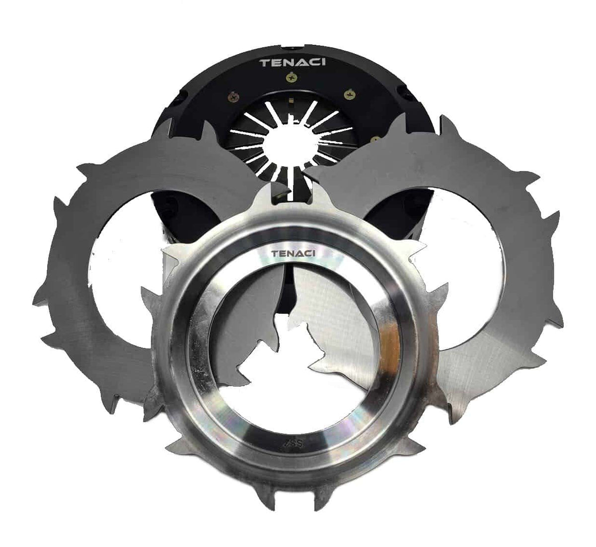 Tenaci 3 disc clutch cover 184 mm with topfloater and middle floater - 1650Nm Peamine pilt