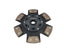 Tenaci clutch disc Sinter 6-puck 228 mm with hub and springs