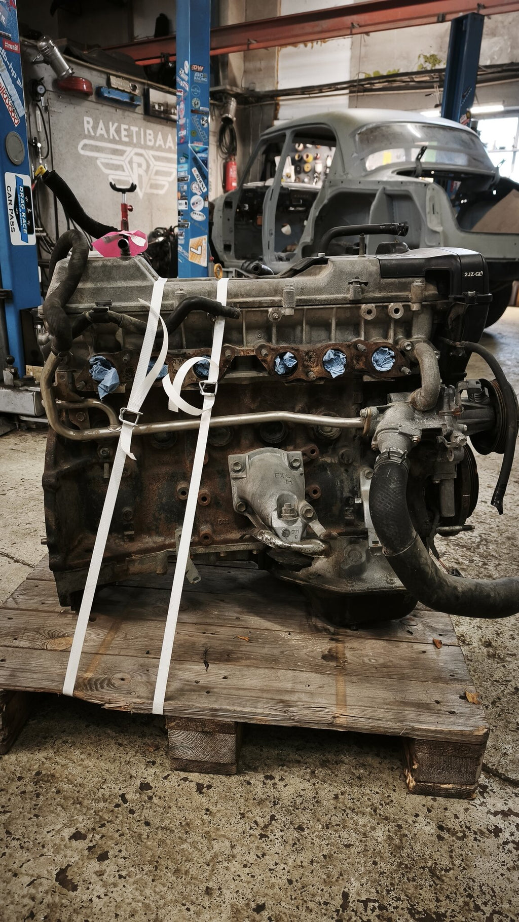 Toyota 2JZ-GE 3.0 VVT-i mootori toorik 2JZ buildi jaoks