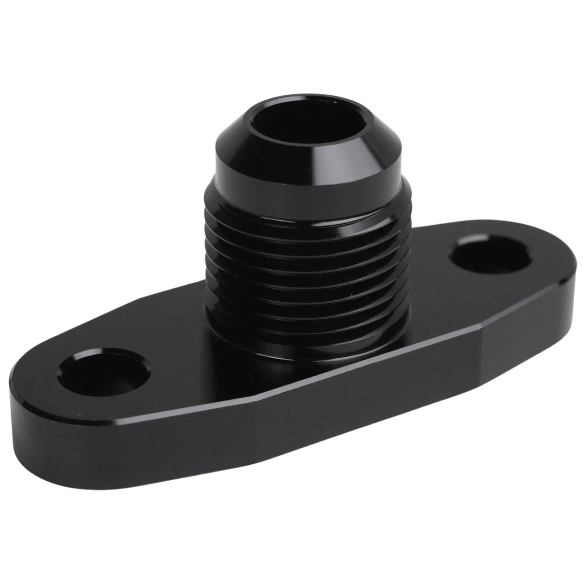 AN10 oil return flange Aluminum CC51 Main image