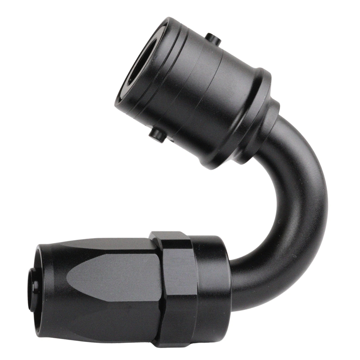 AN4 150° Quick-Connect hose end
