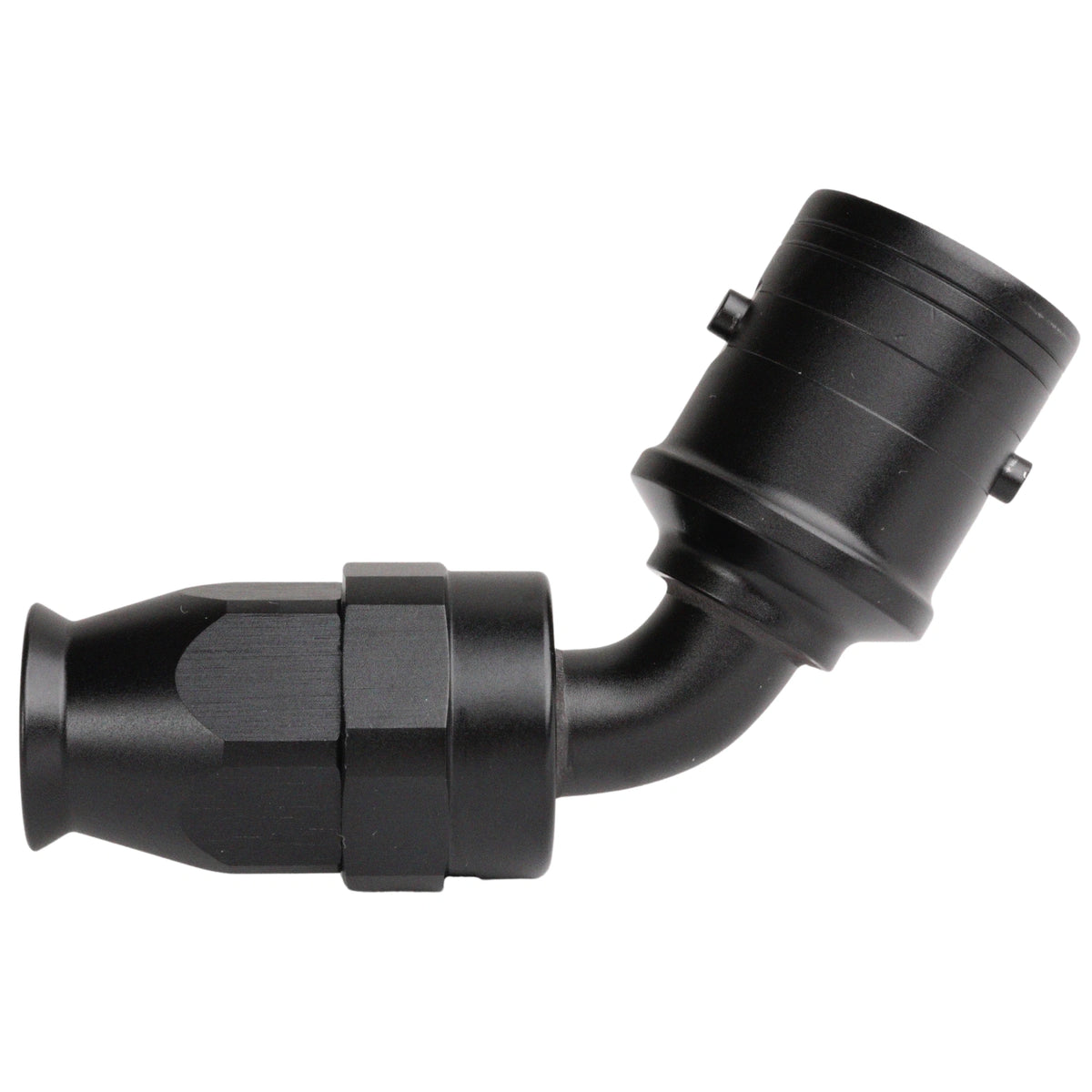 AN4 60° PTFE Quick-Connect hose end