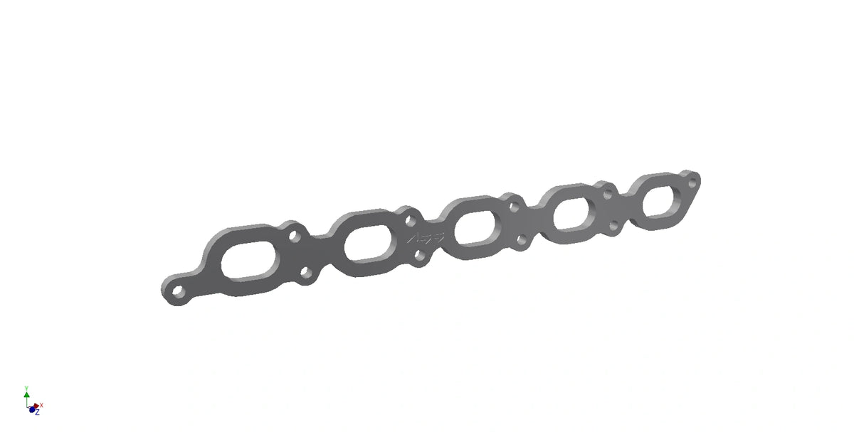 Exhaust flange Volvo 5cyl 10mm Main image