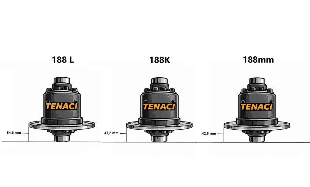 Tenaci Torsen diferentsiaal (TBM-401) – 188K manual (3.15 & up) 47,2mm