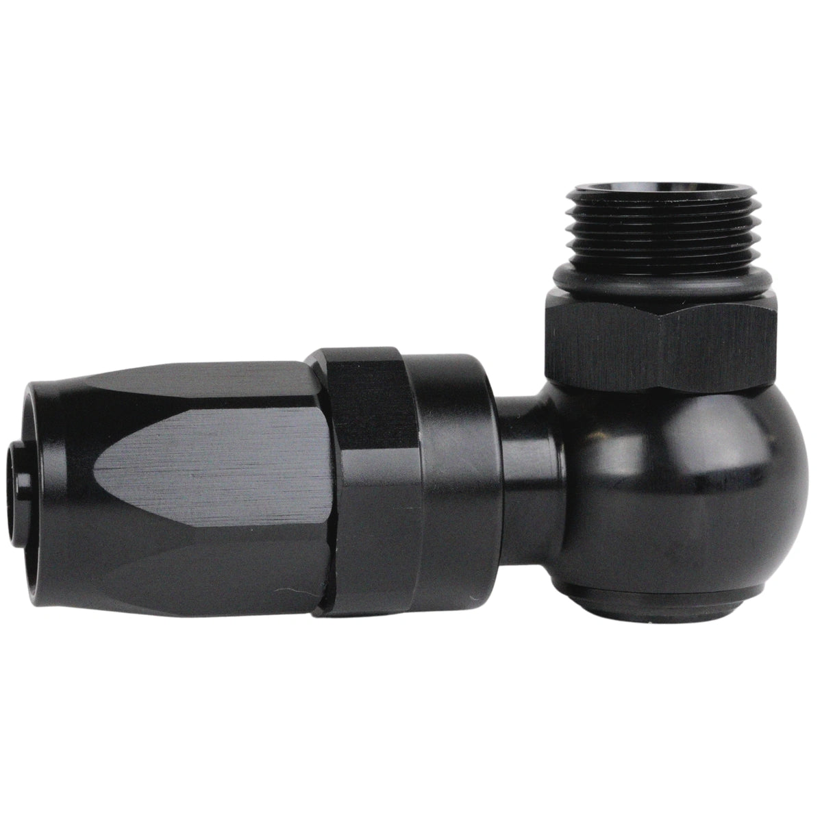 AN6 Banjo 90° short elbow - hose end