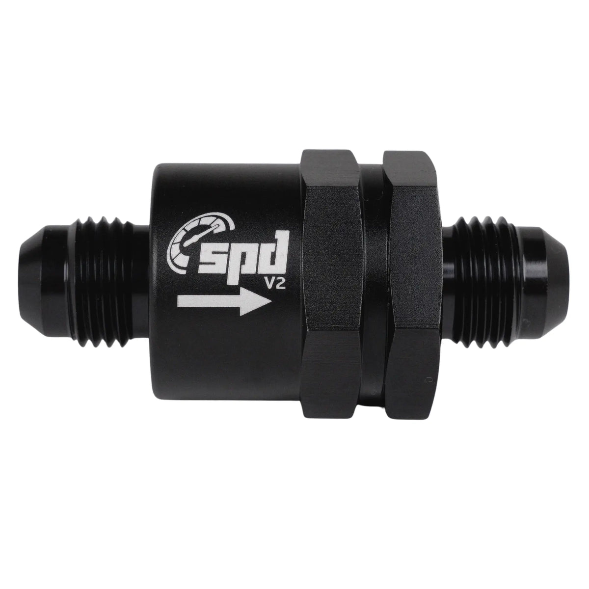 SPD V2 ühesuunaklapp full flow AN8 must