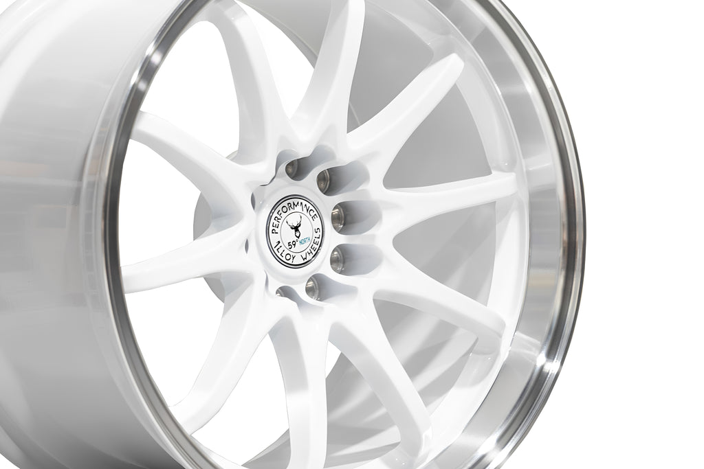 59North D-012 – White / Polished Lip