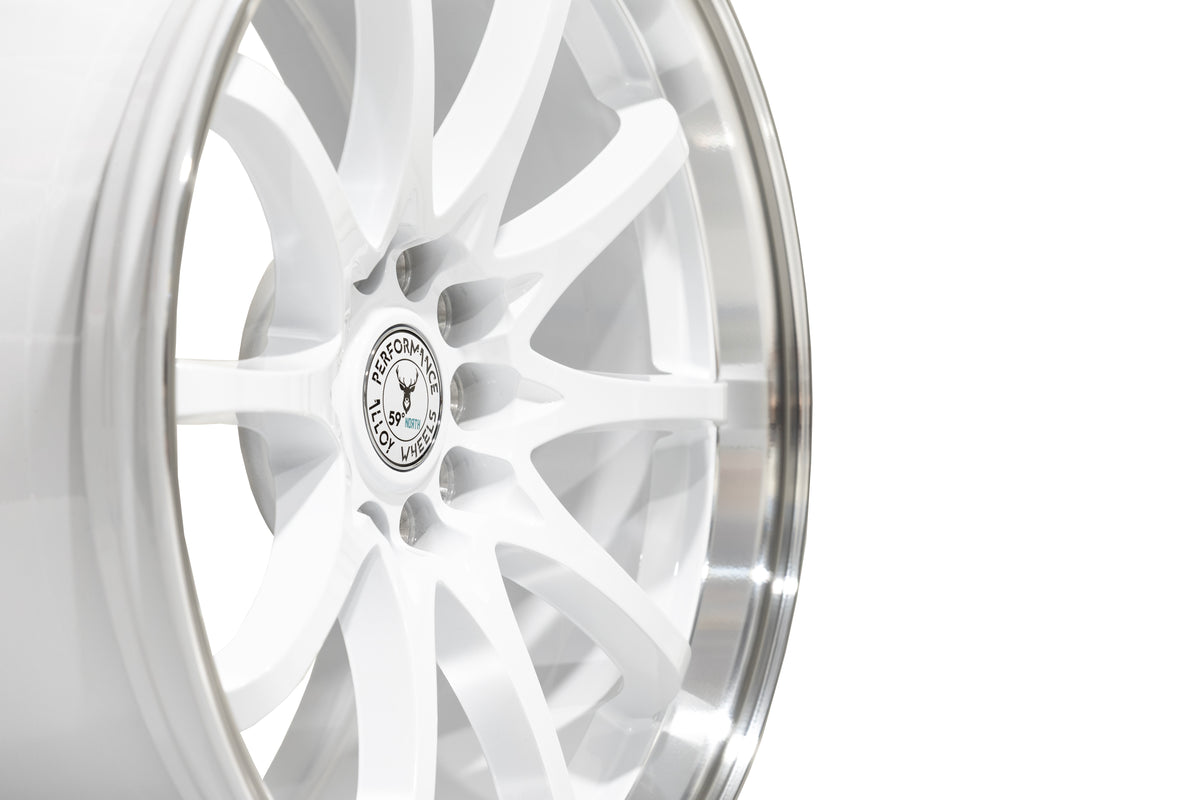59North D-012 – White / Polished Lip