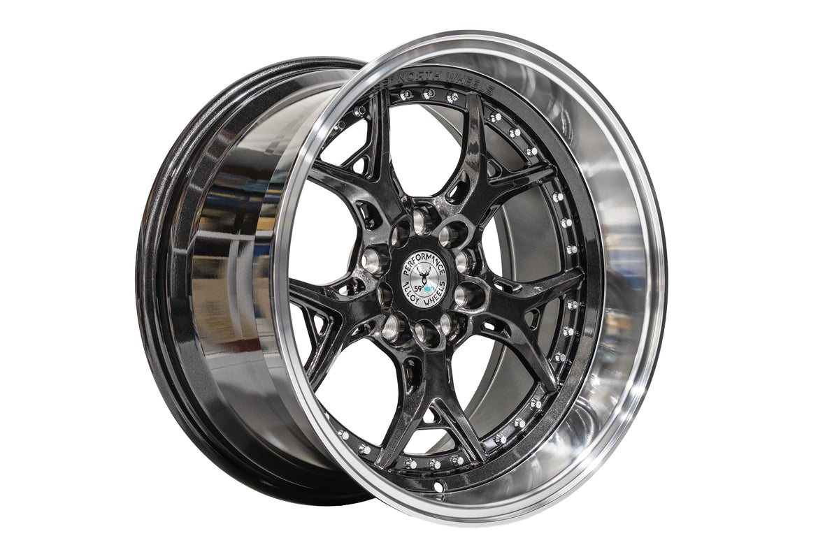 59North D-014 – Gunmetal / Polished Lip