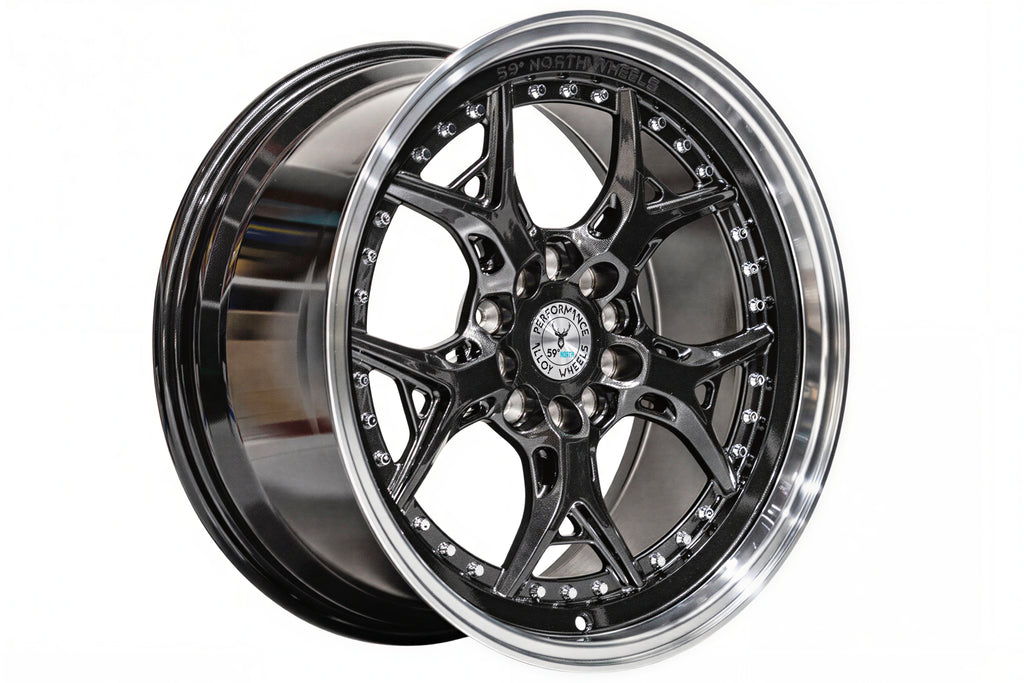 59North D-014 – Gunmetal / Polished Lip