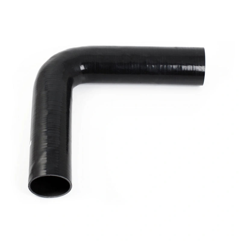 Silicone hose Black 90 Degree Long legs 0,625'' (16mm) Main image