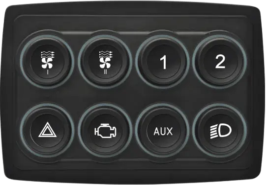 ECU Master Keyboard 8 buttons