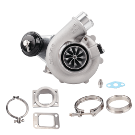 Turbocharger Pulsar PSR 5455G 660HP .49 T25 Inlet 3" V-Band outlet IWG Ball Bearing Peamine pilt