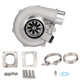 Turbocharger Pulsar PSR 5455G 660HP 1.01 T4 Inlet 3" V-Band Outlet Ball Bearing Peamine pilt