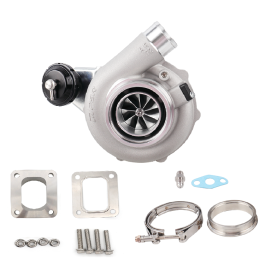 Turbocharger Pulsar PSR 6255G 900HP .92 T4 inlet 3" V-Band outlet IWG Ball Bearing Peamine pilt