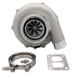 Turbocharger Pulsar PSR 6262G 900HP .85 T4 Twin Scroll Inlet 3" V-Band Outlet Ball Bearing Peamine pilt