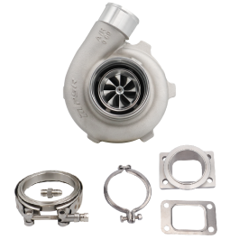 Turbocharger Pulsar PSR 2867 Gen2 550HP .82 T25 Inlet 3" V-Band Outlet Stainless Steel Main image