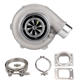 Turbocharger Pulsar PSR 3067 GEN2 565HP .82 T25 Inlet 3" V-Band Outlet Stainless Steel Main image
