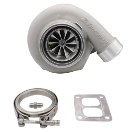 Turbocharger Pulsar PSR 3584 Gen3 1050HP .85 T4 Twin Scroll Inlet 3" V-Band Outlet Peamine pilt