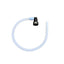 Paagisisene PTFE voolik 10mm SAE 3/8" 90° liitmik