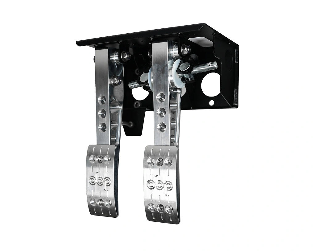 OBP pedal box ülakinnitusega 2 pedaali Pro-Race V2