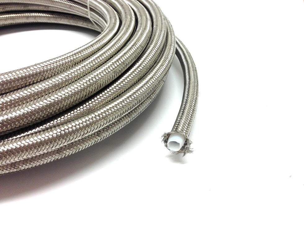 AN8 steel braided hose PTFE Main image