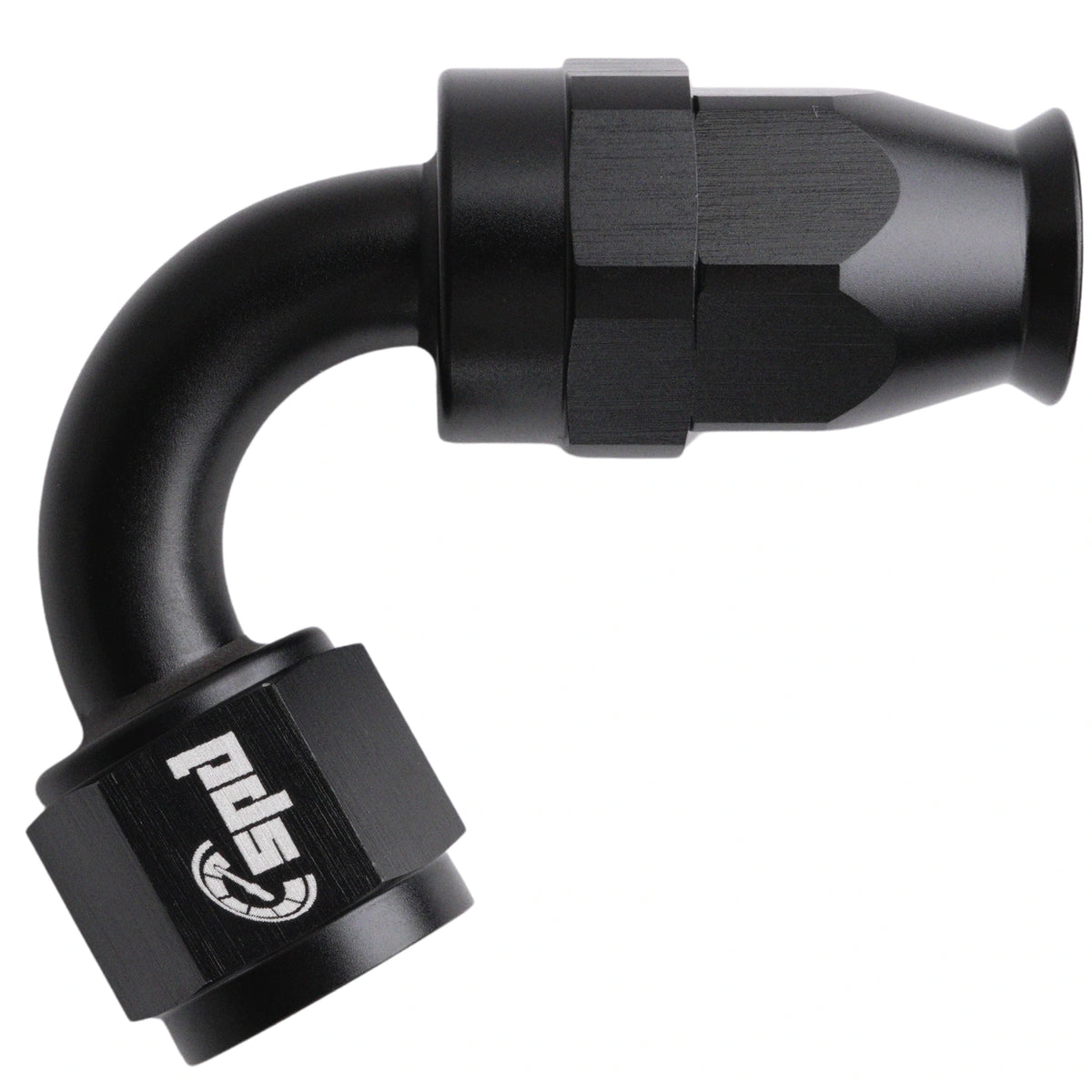 An8 hose end 120 ° PTFE
