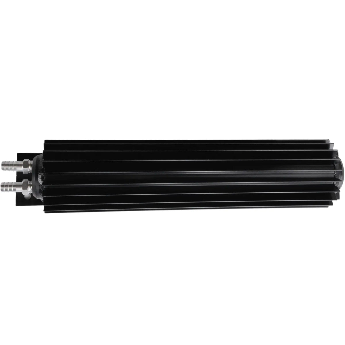 Fuel cooler Black 1/4" NPT 36.5cm (2 row)