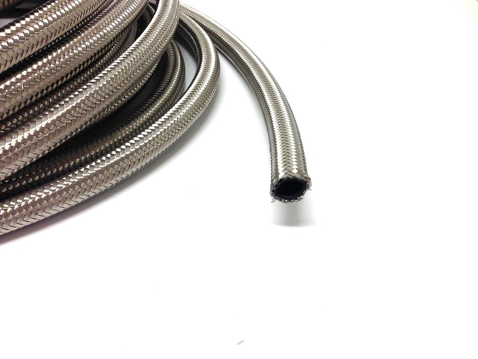 AN16 steel braided hose Main image