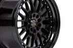59North D-003 – Gloss Black / Gold Rivets