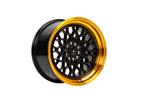 59North D-008 – Gloss Black / Gold Lip