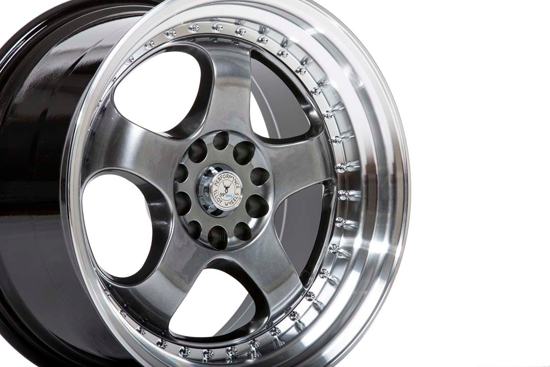 59North D-002 – Hyper Black / Polished Lip